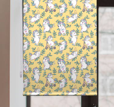 Baby unicorns playing childrens blind - TenStickers