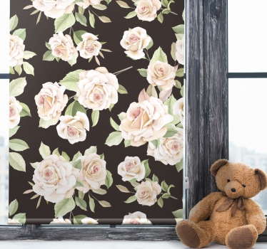 Elegant Rose Theme flower blind - TenStickers