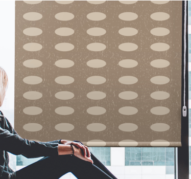 Eloquent Oval Patterns texture and pattern blind - TenStickers