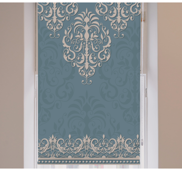Floral mirror frames Blind art - TenStickers