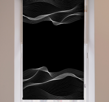 Flowing Line Patterns texture and pattern blind - TenStickers