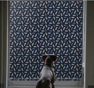Geometric Composition Style modern blind - TenStickers