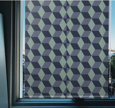 Geometric Figure Organization modern blind - TenStickers
