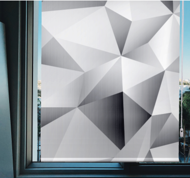 Geometric Formations texture and pattern blind - TenStickers