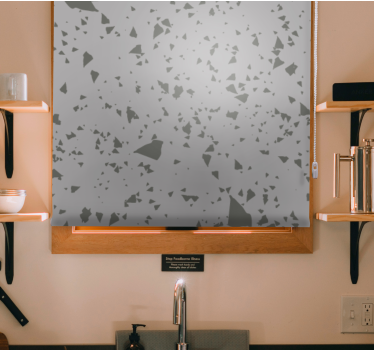 Geometric Fragment Patterns texture and pattern blind - TenStickers