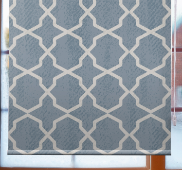 Geometric layout approach modern blind - TenStickers