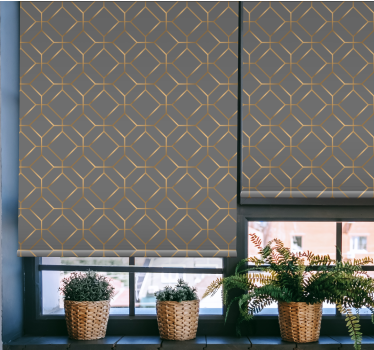 Geometric Patterned Design texture and pattern blind - TenStickers