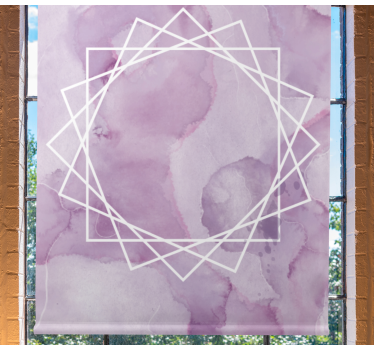 Aquarella elegant star texture and pattern blind - TenStickers