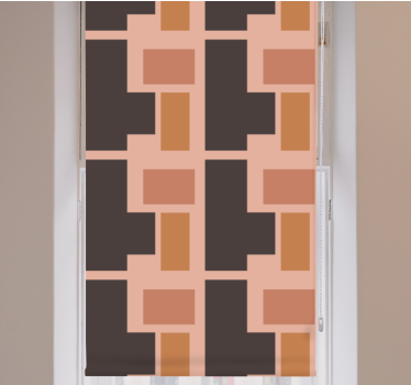 Geometric Shape Pattern modern blind - TenStickers