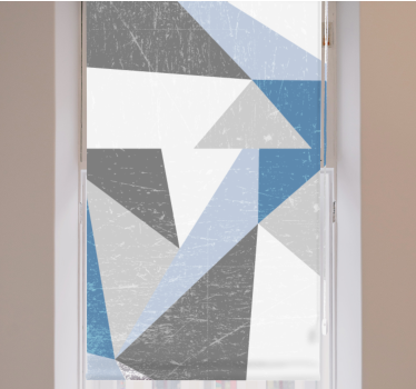 GEOMETRIC SHAPES ART modern blind - TenStickers