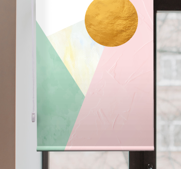 Golden Circle Design modern blind - TenStickers