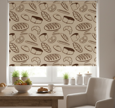 Kitchen blind bakery style - TenStickers