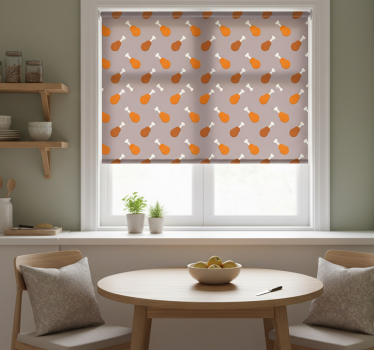 Kitchen blind chicken leg - TenStickers