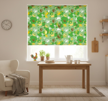 Kitchen blind coffee cup set - TenStickers