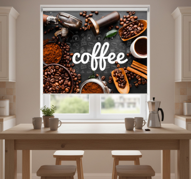 Kitchen blind coffee supplies and tools - TenStickers