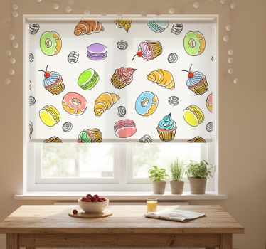 Kitchen blind for tasty treats - TenStickers