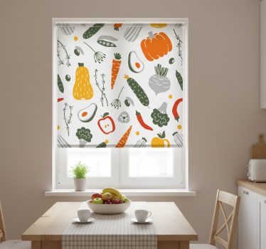 Kitchen blind fruit and vegetable collection - TenStickers