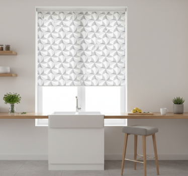 Kitchen blind in contemporary cement style - TenStickers