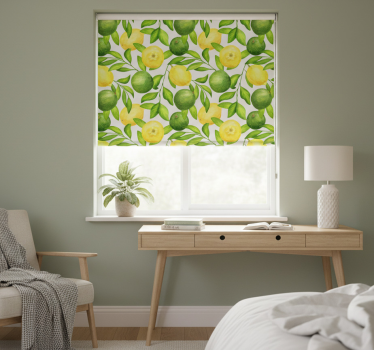 Kitchen blind lemons and limes - TenStickers