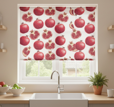 Kitchen blind pomegranate harvest - TenStickers