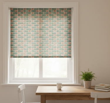 Kitchen blind simple brick tiles - TenStickers