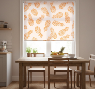 Kitchen blind with tropical fruit design - TenStickers