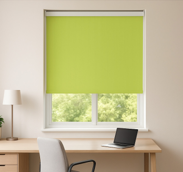 Light green office blind - TenStickers