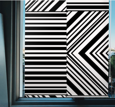 Linear Geometric Patterns texture and pattern blind - TenStickers