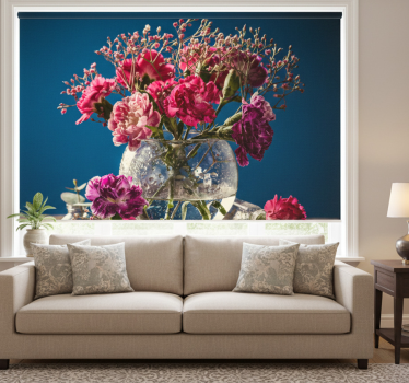 Living room blind clove in glass - TenStickers