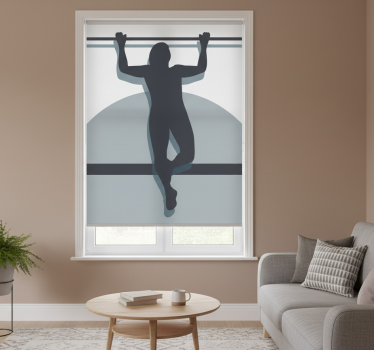 Living room blind with pull-up design - TenStickers