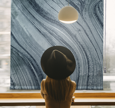 Marble Swirl Motif texture and pattern blind - TenStickers