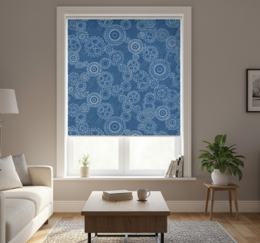 Modern blind 3d mechanical chains design - TenStickers