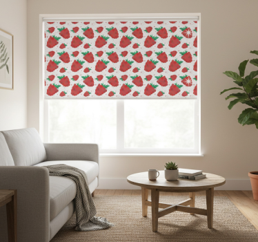 Modern blind berries watercolor stains pattern - TenStickers
