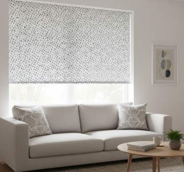 Modern blind circles and diamonds - TenStickers