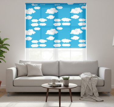 Modern blind clouds in the sky - TenStickers