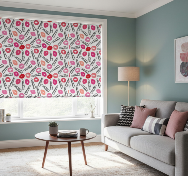 Modern blind for lipsticks and lips - TenStickers