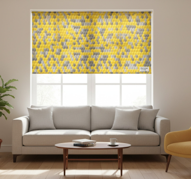 Modern blind in pantone color blocks - TenStickers