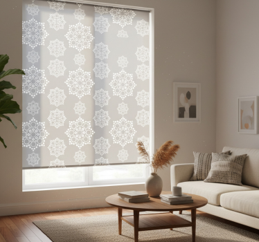 Modern blind mandala dot design - TenStickers