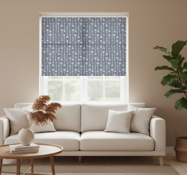 Modern blind minimalistic arrow stripes - TenStickers