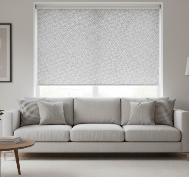 Modern blind modern white twister - TenStickers