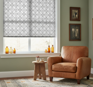 Modern blind rustic geometric pattern design - TenStickers