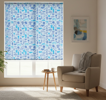 Modern blind with cycling features - TenStickers