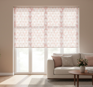 Modern blind with gold lines and light textures - TenStickers