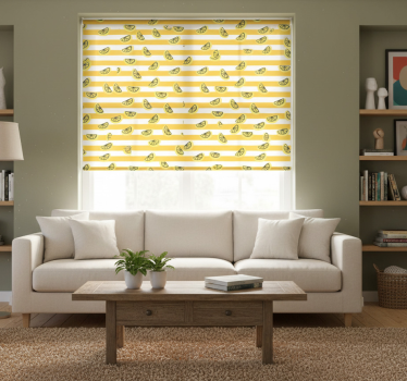 Modern blind with lemon symbol design - TenStickers