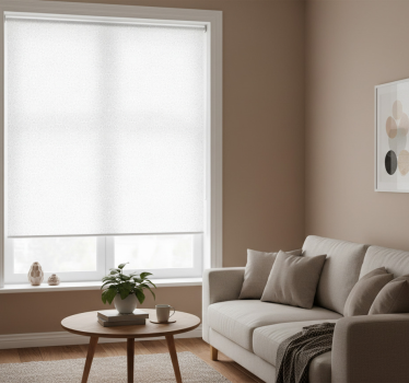 Modern blind with mandala flower design - TenStickers
