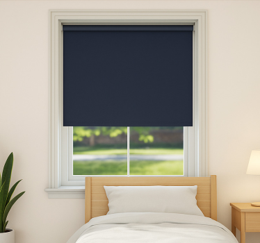 Navy blue design childrens blind - TenStickers