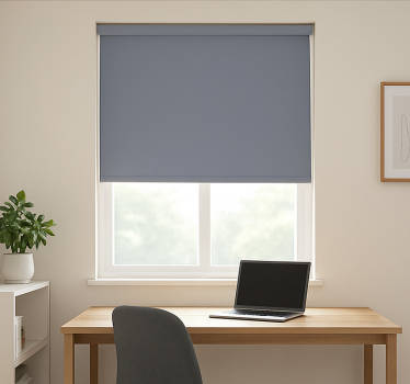 Normal grey office blind - TenStickers