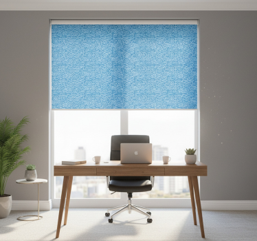 Office blind abstract stains - TenStickers