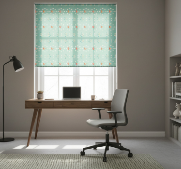 Office blind granny chic pattern - TenStickers