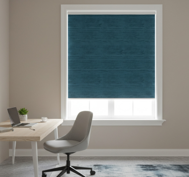 Office blind in blue pattern 'restore' style - TenStickers